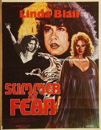 t081 STRANGER IN OUR HOUSE #1 Pakistani movie poster '78 Linda Blair