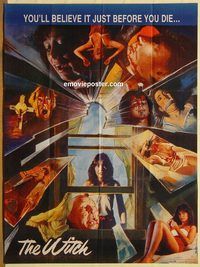 t107 SUPERSTITION style A Pakistani movie poster '82 James Houghton