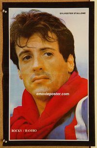 t332 VICTORY 13x20.5 Pakistani movie poster '81 soccer, Stallone