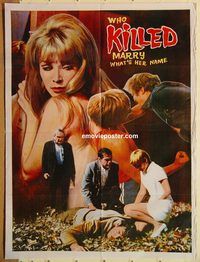 t247 WHO KILLED MARY WHATS'ERNAME #1 Pakistani movie poster '71 Buttons