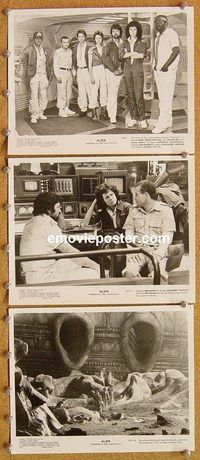 u426 ALIEN 3 8x10 movie stills '79 Sigourney Weaver, sci-fi!
