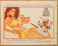 y080 BIGGEST BUNDLE OF THEM ALL half-sheet movie poster '68 Raquel Welch