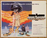 y118 CONDORMAN half-sheet movie poster '81 Michael Crawford, Disney