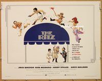 y397 RITZ half-sheet movie poster '76 Jerry Stiller, Rita Moreno
