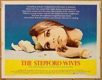 y439 STEPFORD WIVES half-sheet movie poster '75 Katharine Ross