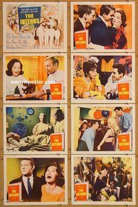 b050 INTERNS 8 movie lobby cards '62 Michael Callan, Cliff Robertson
