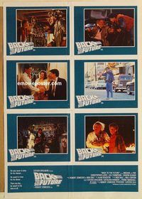 d317 BACK TO THE FUTURE Australian lobby card movie poster '85 Michael J. Fox