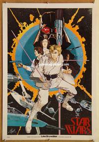 d010 STAR WARS special movie poster '77 rare Howard Chaykin!