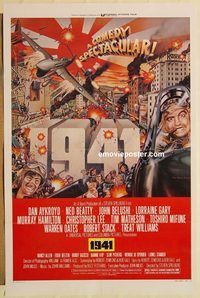 e001 1941 one-sheet movie poster '79 Spielberg, John Belushi, McMacken art!