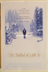 e040 BALLAD OF LITTLE JO one-sheet movie poster '93 Suzy Amis, Bo Hopkins