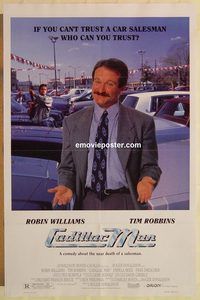 e084 CADILLAC MAN one-sheet movie poster '90 Robin Williams, Robbins