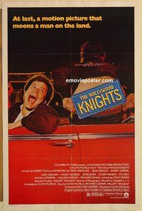 e259 HOLLYWOOD KNIGHTS #1 one-sheet movie poster '80 Robert Wuhl, Drescher