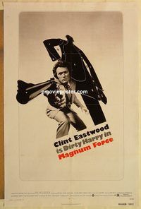 e359 MAGNUM FORCE one-sheet movie poster '73 Clint Eastwood, Dirty Harry