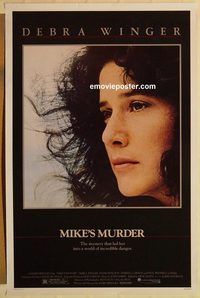 e381 MIKE'S MURDER one-sheet movie poster '83 Debra Winger, Keyloun