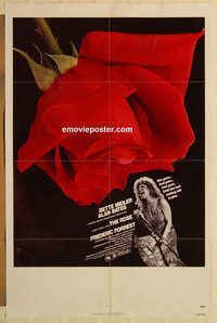 e489 ROSE one-sheet movie poster '79 Bette Midler as Janis Joplin!