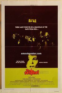 e509 SENTINEL one-sheet movie poster '77 Chris Sarandon, Cristina Raines