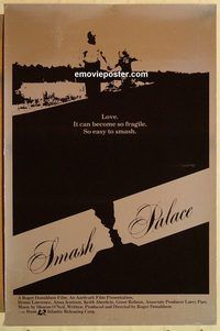 e528 SMASH PALACE foil one-sheet movie poster '81 Lawrence, Monticelli