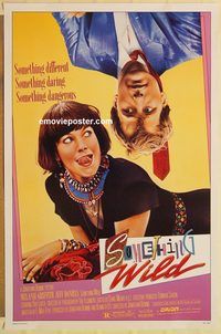 e533 SOMETHING WILD one-sheet movie poster '86 Griffith, Daniels