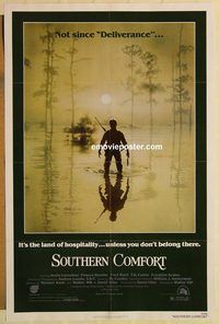e537 SOUTHERN COMFORT one-sheet movie poster '81 Walter Hill, Carradine