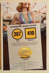 e614 USED CARS one-sheet movie poster '80 Kurt Russell, Jack Warden