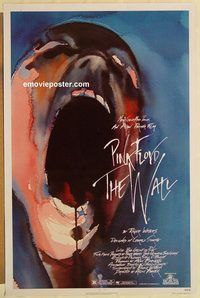 e620 WALL one-sheet movie poster '82 Pink Floyd, Roger Waters, rock&roll!