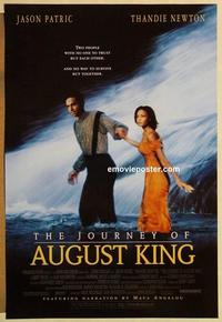 f366 JOURNEY OF AUGUST KING one-sheet movie poster '95 Jason Patric