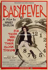 f045 BABYFEVER one-sheet movie poster '94 Henry Jaglom, Victoria Foyt