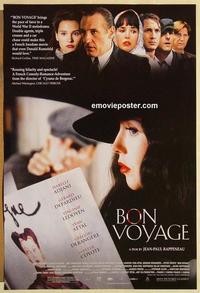 f100 BON VOYAGE one-sheet movie poster '03 Isabelle Adjani, Depardieu