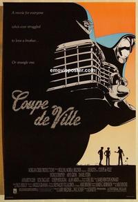 f161 COUPE DE VILLE DS one-sheet movie poster '90 Patrick Dempsey, Gross