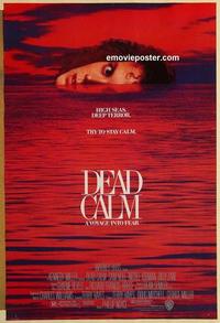 f182 DEAD CALM one-sheet movie poster '89 Nicole Kidman, Sam Neill