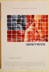 f192 DETERRENCE one-sheet movie poster '99 Kevin Pollak, Timothy Hutton