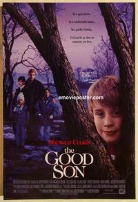 f285 GOOD SON DS one-sheet movie poster '93 Elijah Wood, Macaulay Culkin