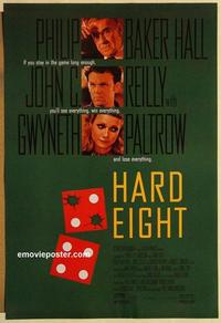 f299 HARD EIGHT DS one-sheet movie poster '96 Philip Baker Hall, Paltrow