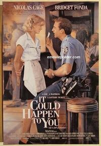f352 IT COULD HAPPEN TO YOU one-sheet movie poster '94 Nicolas Cage
