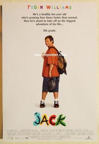 f356 JACK DS one-sheet movie poster '96 Robin Williams, Francis Ford Coppola