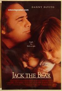 f357 JACK THE BEAR one-sheet movie poster '93 Danny DeVito, Steinmiller