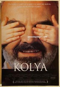 f377 KOLYA DS one-sheet movie poster '97 Jan Sverak, Czech AA winner
