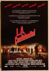 f380 L.A. CONFIDENTIAL one-sheet movie poster '97 Curtis Hanson, Basinger