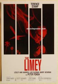 f408 LIMEY DS one-sheet movie poster '99 Steven Soderbergh, Peter Fonda