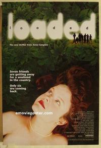 f412 LOADED one-sheet movie poster '96 English mystery!