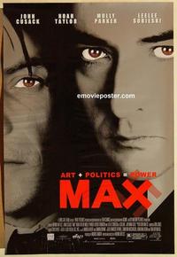 f427 MAX DS one-sheet movie poster '02 John Cusack, Noah Taylor, Rothman