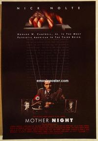 f450 MOTHER NIGHT DS one-sheet movie poster '96 Nick Nolte, World War II