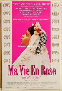 f466 MY LIFE IN PINK one-sheet movie poster '97 Alain Berliner, Laroque