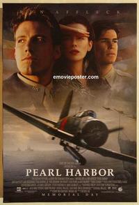 f509 PEARL HARBOR DS advance one-sheet movie poster '01 Affleck, Baldwin
