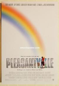 f516 PLEASANTVILLE DS one-sheet movie poster '98 Tobey Maguire, Witherspoon