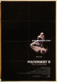 f522 POLTERGEIST 2 one-sheet movie poster '86 Craig T. Nelson, horror