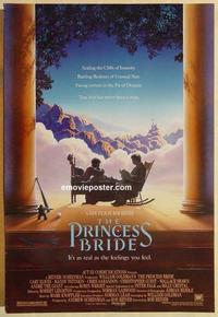 f532 PRINCESS BRIDE one-sheet movie poster '87 Rob Reiner fantasy classic!