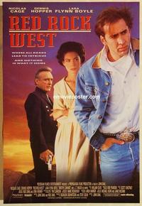 f555 RED ROCK WEST one-sheet movie poster '92 Nicholas Cage, Boyle