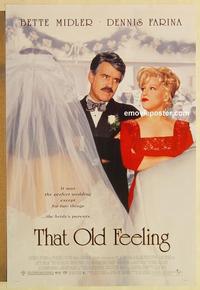 f659 THAT OLD FEELING DS one-sheet movie poster '97 Bette Midler, Farina
