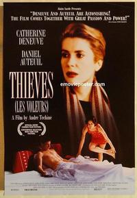 f662 THIEVES one-sheet movie poster '96 Catherine Deneuve, Techine